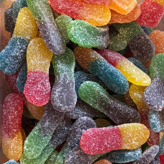 Langue multicolore sucrée (100g)